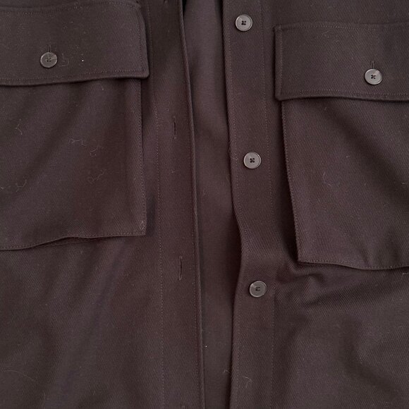 ZARA Black Oversized Workwear Jacket – Size Small - Picture 2 of 3